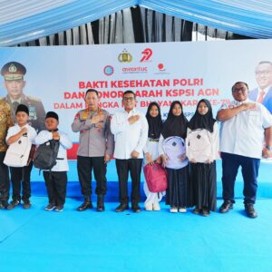 Kapolri Hadiri Bakti Kesehatan-Donor Darah KSPSI, Wujud Kepedulian ke Buruh