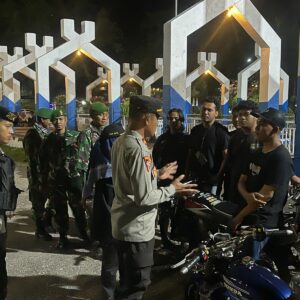 Personel Polres Bima Kota Laksanakan Patroli KRYD Malam Minggu, Antisipasi Gangguan Kamtibmas
