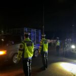 Personel Gabungan Polres Bima Kota Laksanakan Patroli KRYD Malam Minggu, Antisipasi Gangguan Kamtibmas