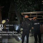 Polres Sumbawa Gelar Patroli KRYD di Pantai Slipper, Sasar Remaja dan Beri Himbauan Kamtibmas