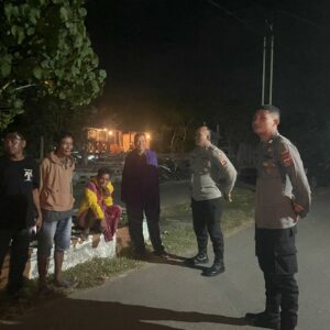 Polsubsektor Kawasan Lakey Gencarkan Patroli Cipkon, Wujudkan Kamtibmas Aman dan Kondusif