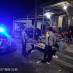 Polsek Labuhan Badas Gelar Patroli Blue Light Jaga Keamanan Malam Hari