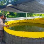 Bhabinkamtibmas Desa Tongo Dampingi Warga Kelola Pekarangan Pangan Bergizi