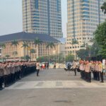 1.632 Polisi dikerahkan Amankan Aksi Ojol di Silang Selatan Monas