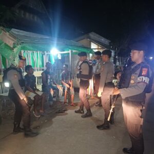 ‎ Sat Samapta Polres Bima Kota Laksanakan Patroli Blue Light di Dua Kelurahan Antisipasi Gangguan Kamtibmas