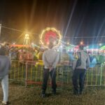 Polsek Langgudu Gelar Patroli Cipta Kondisi di Turnamen Voli dan Pasar Malam