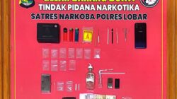Satresnarkoba Bongkar Peredaran Sabu di Dusun Nyiur Lembang, Lombok Barat