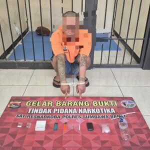 Sat Resnarkoba Polres Sumbawa Barat Kembali Ungkap Kasus Peredaran Narkoba di Taliwang