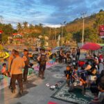 Sat Samapta Polres Bima Kota Laksanakan Patroli di Pusat Pertokoan dan Taman Amahami