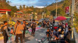 Sat Samapta Polres Bima Kota Laksanakan Patroli di Pusat Pertokoan dan Taman Amahami