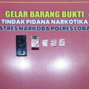 Transaksi Sabu Digagalkan di Batulayar, Polisi Sita 2,3 Gram Barang Bukti