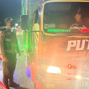 Polsek KPL Tano Gelar KRYD di Pelabuhan, Antisipasi Gangguan Kamtibmas dan 3C