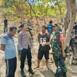 Pembubaran judi sabung ayam di desa malaju oleh bhabinkamtibmas dan babinsa