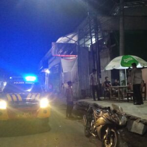 Polsek Dompu Gelar Patroli Cipta Kondisi, Cegah Gangguan Kamtibmas di Malam Hari