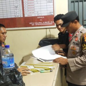 Sinergitas Polsek Woja dan Lapas kelas IIB Dompu dalam menjaga kamtibmas