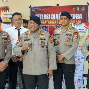 Bersih dan Profesional, Brimob NTB Gelar Tes Urine Dadakan terhadap Ratusan Personel: Semua Negatif Narkoba