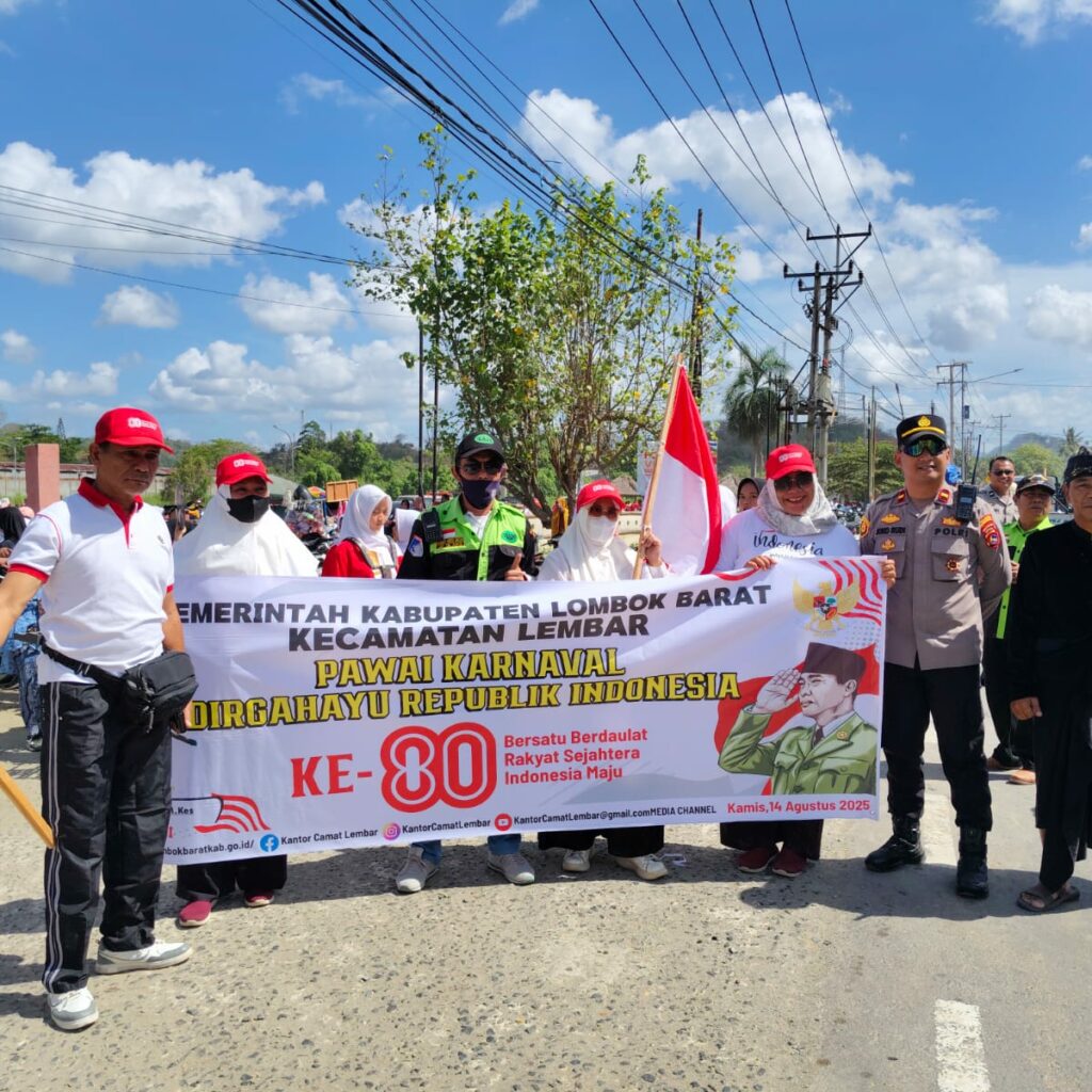 Lembar Rayakan HUT RI ke-80 dengan Pawai Karnaval Meriah dan Tertib