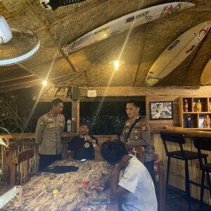 Patroli presisi tingkatkan kamtibmas di kawasan Pantai Lakey dan Sekitar.