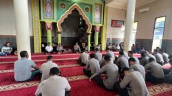 Polres Dompu Laksanakan Kegiatan Binrohtal untuk Tingkatkan IMTAQ Personil.