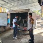 Bhabinkamtibmas Polres Bima Kota Laksanakan Monitoring Pendistribusian Makanan Bergizi di Kecamatan Asakota