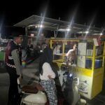 Patroli Dialogis Sat Samapta Polres Lombok Utara Imbau Pedagang di Kecamatan Pemenang