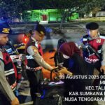 Sat Samapta Polres Sumbawa Barat Laksanakan Patroli KRYD di Wilayah Taliwang, Cegah Gangguan Kamtibmas