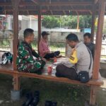 Bhabinkamtibmas dan Babinsa Ajak Warga Sengkerang Sukseskan MotoGP 2025