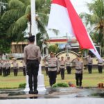 Polres Lombok Barat Gelar Upacara Haornas ke-42 dengan Penuh Khidmat