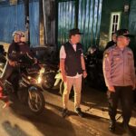 Polsek Kediri Gelar Patroli Gabungan Jaga Kamtibmas di Kecamatan Kediri, Lombok Barat