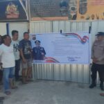 Polsek Bolo Memasang Spanduk Maklumat Kapolda NTB, Terkait Penyampaian Pendapat di Muka Umum dan Tindakan Kepolisian
