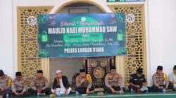 Polres Lombok Utara Gelar Peringatan Maulid Nabi Muhammad SAW