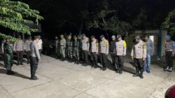 Jaga Harkamtibmas Polsek Donggo Gelar Patroli Gabungan Sekala Besar Bersama TNI