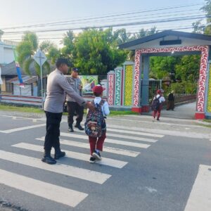 Jajaran Polres Sumbawa Barat Gelar Rawan Pagi, Ciptakan Kamtibmas Kondusif di Jam Sibuk
