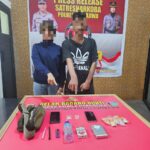 Polres Sumbawa Amankan Dua Orang Terduga Pengedar Narkoba, Sabu 2,35 Gram Disita