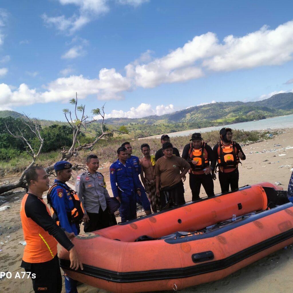 Lombok Barat, Sekotong, Pantai Panggang, pemancing hilang, Basarnas
