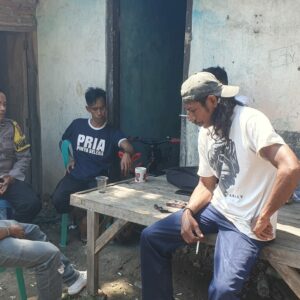 Bhabinkamtibmas Kelurahan Jatibaru Timur Laksanakan Sambang dan Himbauan Kamtibmas