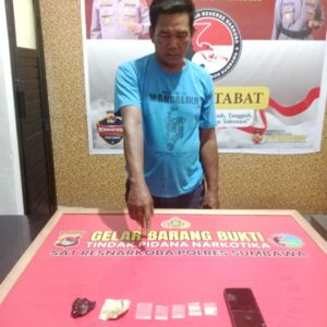 Polres Sumbawa Ungkap Kasus Narkoba, Satu Pria Pengedar Ditangkap dengan Sabu 1,46 Gram