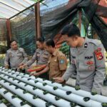 Sat Binmas Polres Bima Kota Laksanakan Kunjungan dan Pengecekan Lahan Pertanian di SMKPPN Bima