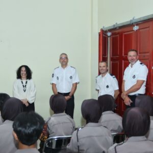 Kunjungan Delegasi Kepolisian Prancis Perkuat Kerja Sama dan Motivasi Calon Bintara Polwan