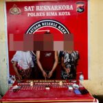 Nekat Jual Narkoba, Pasutri dan Seorang Pria Diciduk Tim Opsnal Sat Resnarkoba Polres Bima Kota