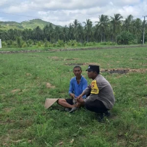 Polisi Desa Jadi Penggerak Ekonomi Warga Lewat Program Tanam Jagung