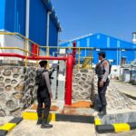 Unit Pamobvit Sat Samapta Polres Bima Kota Amankan dan Patroli di Area Objek Vital PLTMG Bonto Bima