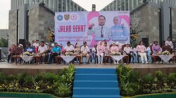 Peringati Hari Kanker Payudara Sedunia, Kapolda Kalteng Jalan Sehat Bersama YKI dan Masyarakat