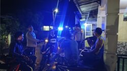 Jaga Keamanan Malam, Polsek Utan Rutin Gelar Patroli ‘Blue Light’ dan Jaring Pemuda Berkumpul