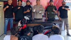 Opsnal Polsek Rasanae Barat Amankan Empat Remaja Pelaku Penodongan dan Pemalakan di Kafe Historica