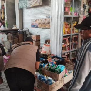 Polres Lombok Barat Pantau Harga Beras di Pasar Gerung