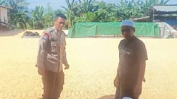 Bhabinkamtibmas Dorong Ketahanan Pangan Lewat Gudang Jagung di Babussalam