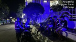 Sat Samapta Polres Bima Kota Gencarkan Patroli Blue Light, Cegah Gangguan Kamtibmas