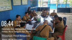 BHABINKAMTIBMAS DESA DORO MELO AJAK WARGA DUKUNG PROGRAM KAMTIBMAS DAN PERBAIKAN PENYALURAN BLT