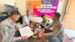 Implementasi Program “Medait Epe Pada”, Kabag SDM Jenguk Personel yang Sakit